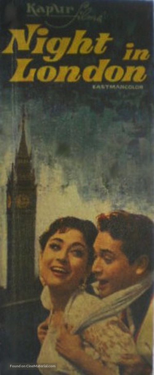 Night in London - Indian Movie Poster