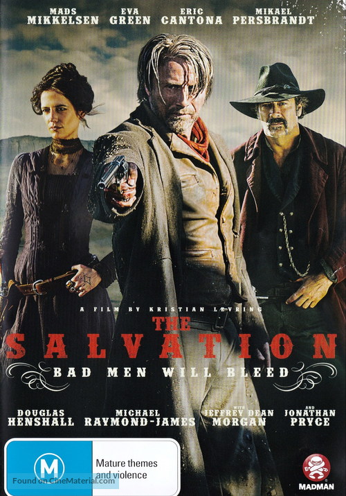 The Salvation - Australian DVD movie cover