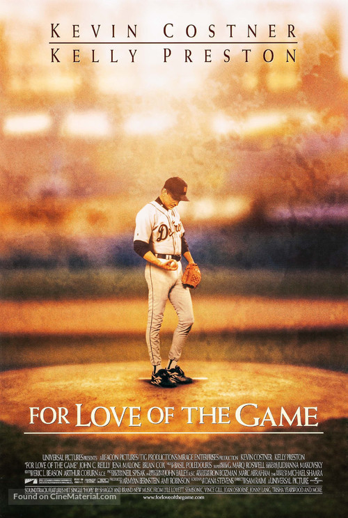 For Love of the Game - Movie Poster