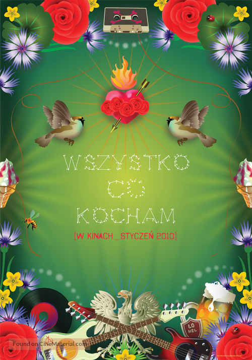 Wszystko, co kocham - Polish Teaser movie poster