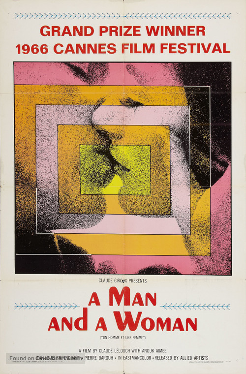 Un homme et une femme - Movie Poster