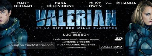 Valerian and the City of a Thousand Planets - French Movie Poster