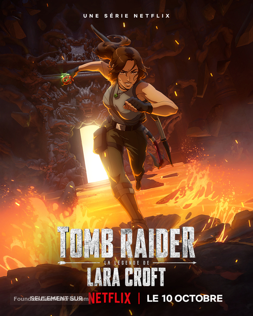 &quot;Tomb Raider: The Legend of Lara Croft&quot; - French Movie Poster