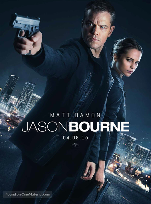 Jason Bourne - Argentinian Movie Poster