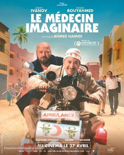 Le m&eacute;decin imaginaire - French Movie Poster