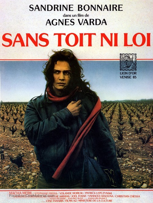 Sans toit ni loi - French Movie Poster