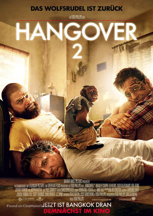 The Hangover Part II - German Movie Poster