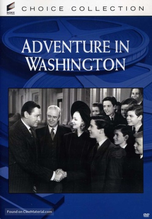 Adventure in Washington - DVD movie cover