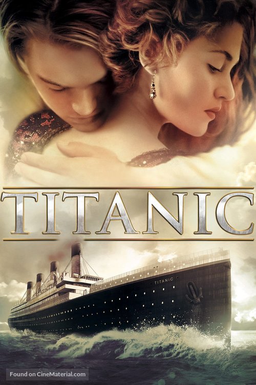 Titanic - DVD movie cover