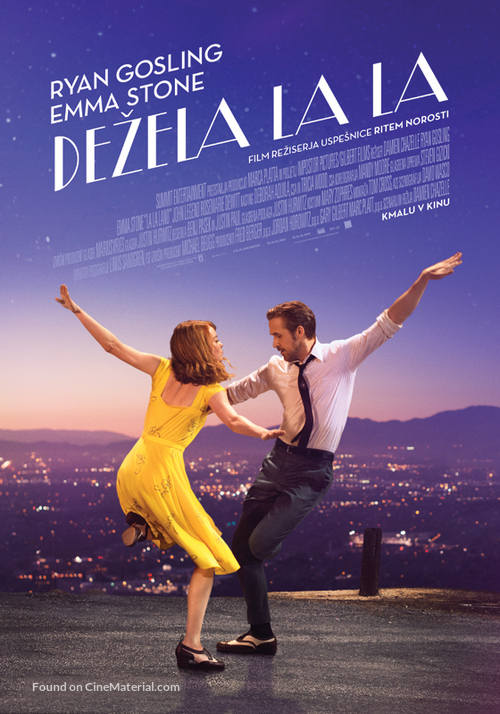 La La Land - Slovenian Movie Poster