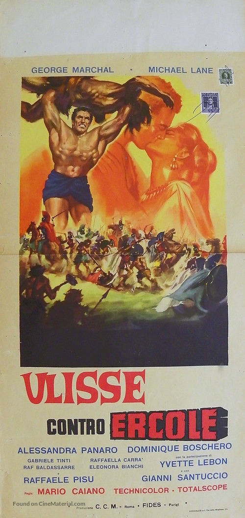 Ulisse contro Ercole - Italian Movie Poster