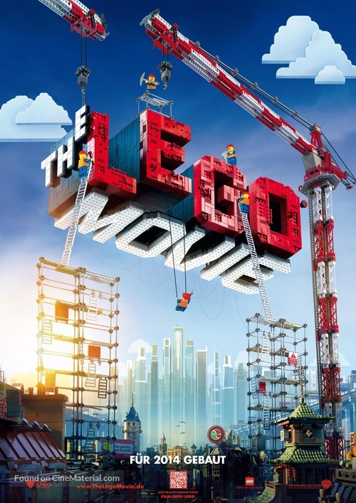 The Lego Movie - German Movie Poster