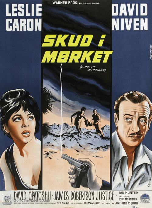 Guns of Darkness - Danish Movie Poster