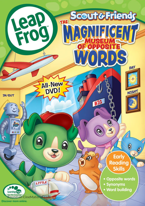 Leap Frog: The Magnificent Museum of Opposite Words - DVD movie cover