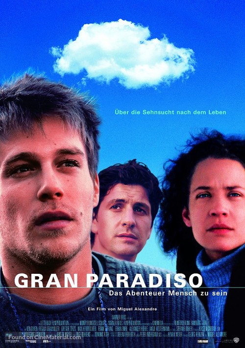 Gran Paradiso - German Movie Poster