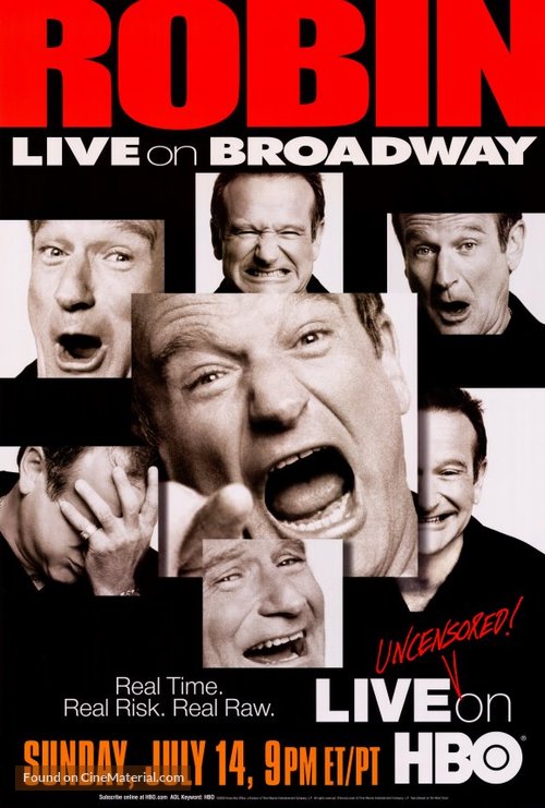 Robin Williams: Live on Broadway - Movie Poster