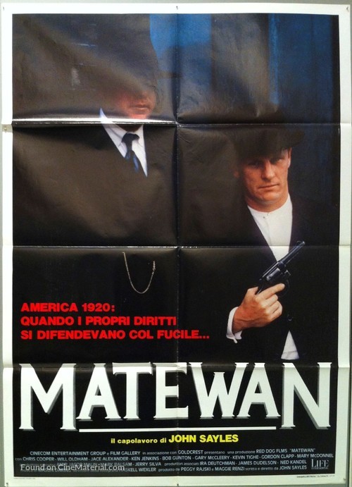 Matewan - Italian Movie Poster