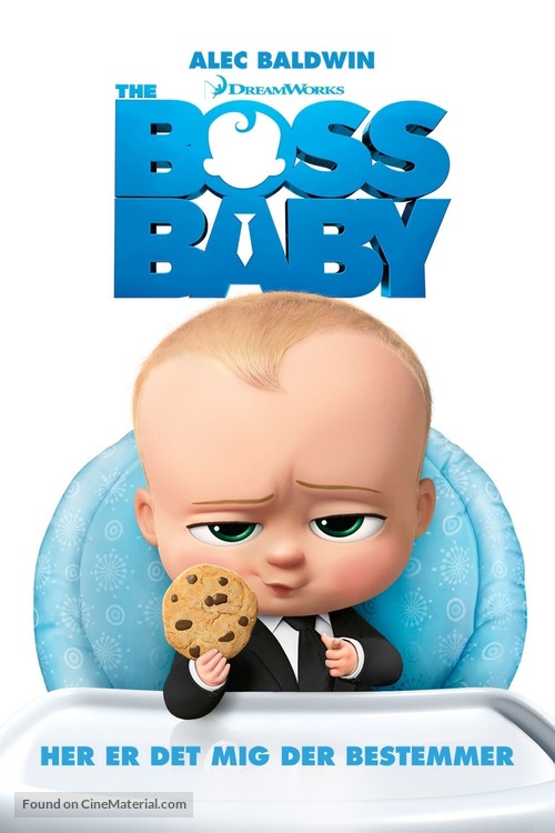 The Boss Baby - Danish Movie Cover