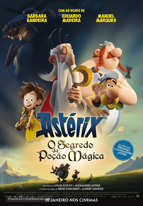 Ast&eacute;rix: Le secret de la potion magique - Portuguese Movie Poster