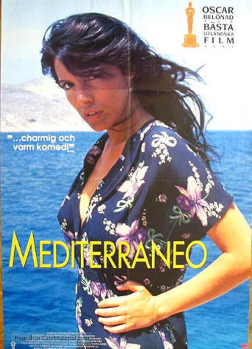 Mediterraneo - Swedish Movie Poster