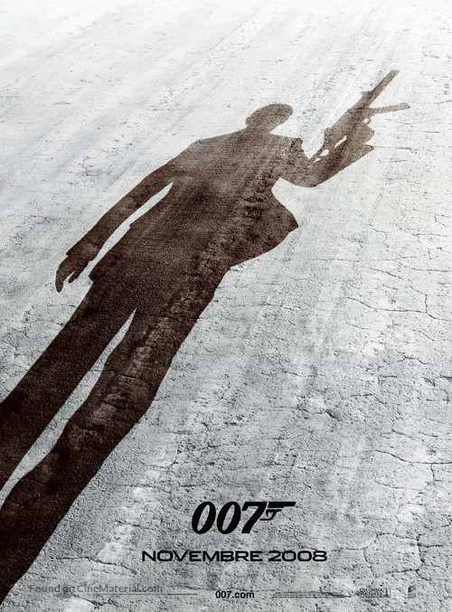 Quantum of Solace - French Movie Poster