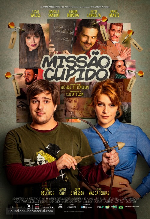Miss&atilde;o Cupido - Brazilian Movie Poster