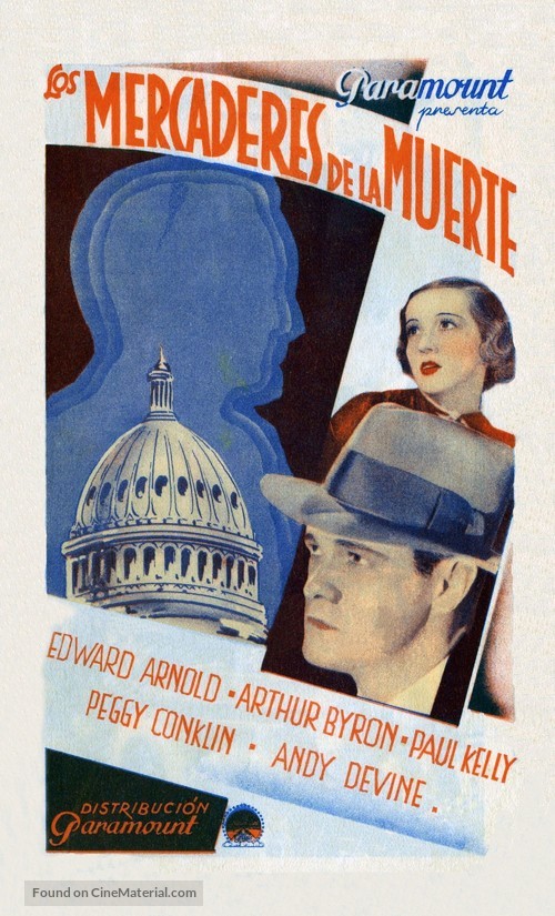 The President Vanishes - Spanish Movie Poster