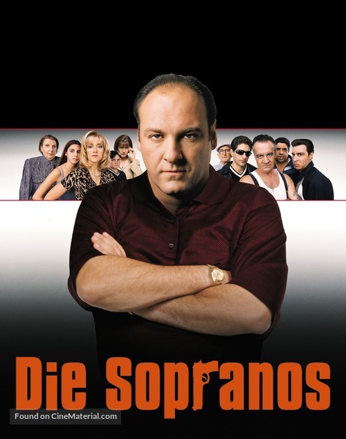 &quot;The Sopranos&quot; - German Blu-Ray movie cover