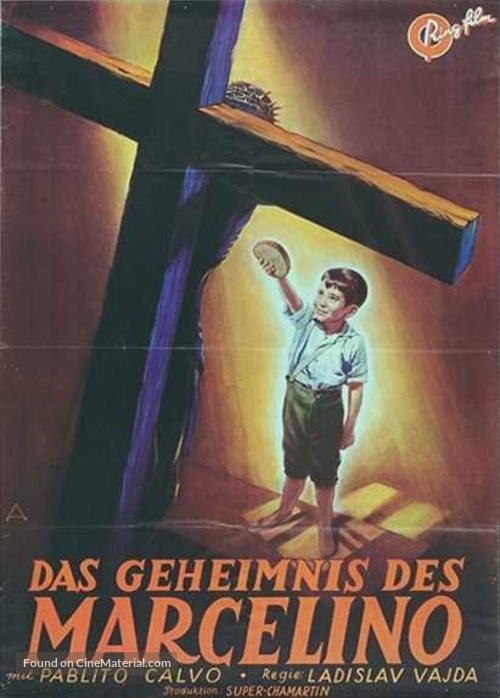 Marcelino pan y vino - German Movie Poster