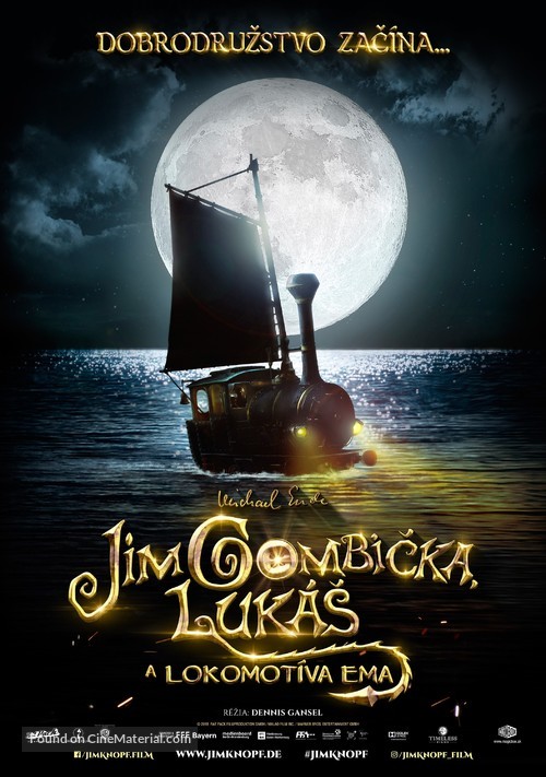 Jim Knopf und Lukas der Lokomotivf&uuml;hrer - Slovak Movie Poster
