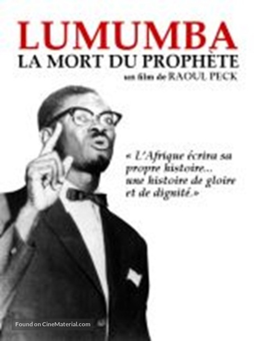 Lumumba: La mort du proph&egrave;te - French DVD movie cover