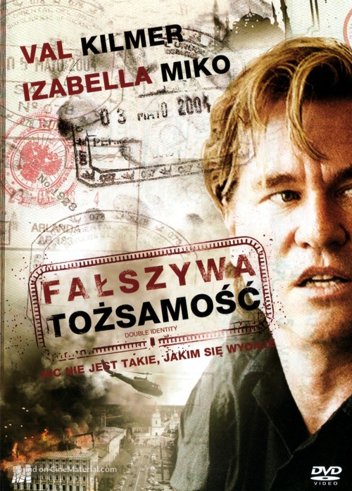 Double Identity - Polish DVD movie cover