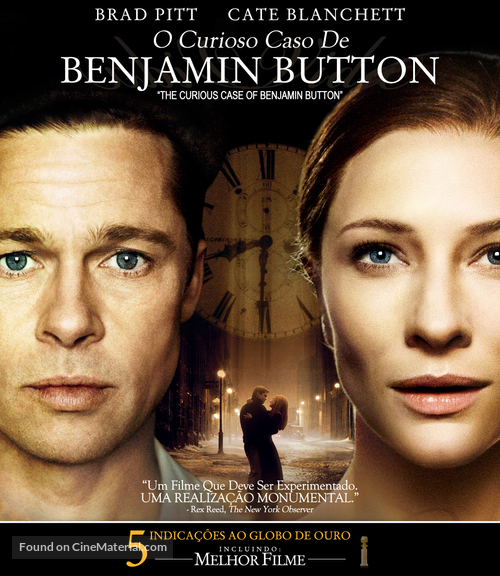 The Curious Case of Benjamin Button - Brazilian Blu-Ray movie cover