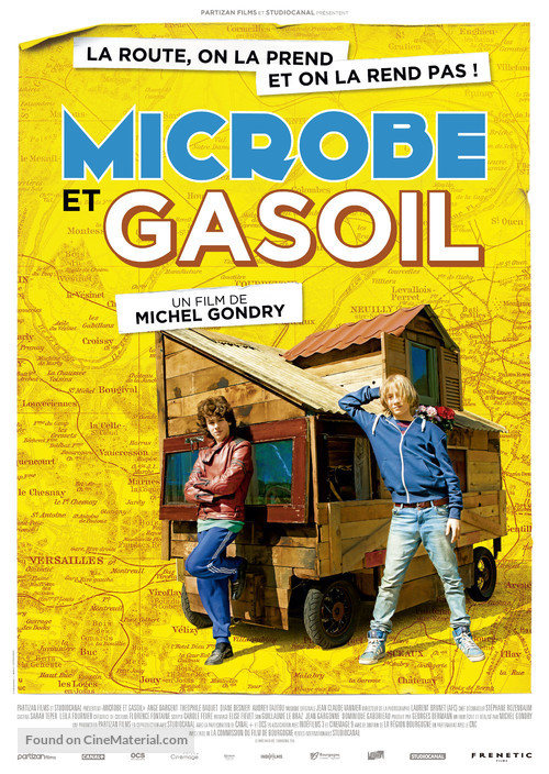 Microbe et Gasoil - Swiss Movie Poster