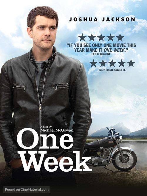 One Week - Canadian DVD movie cover