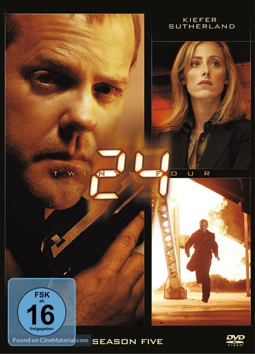 &quot;24&quot; - German DVD movie cover