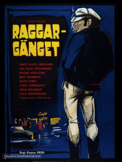 Raggarg&auml;nget - Swedish Movie Poster