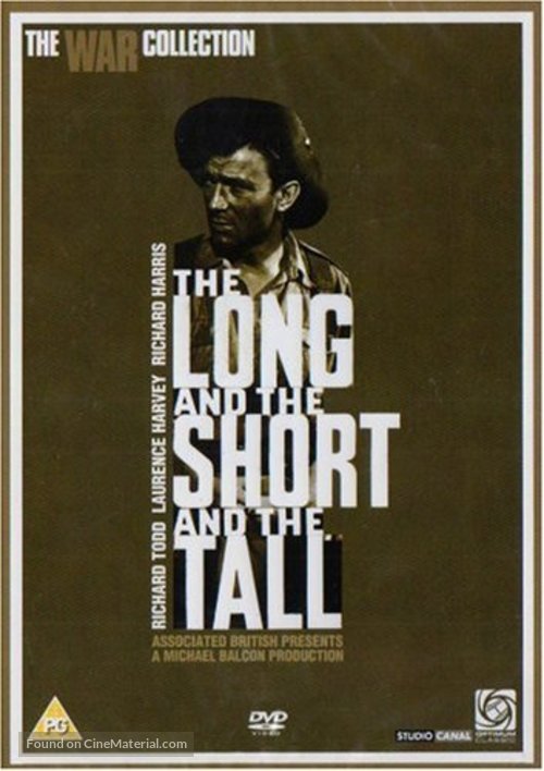 The Long and the Short and the Tall - British DVD movie cover