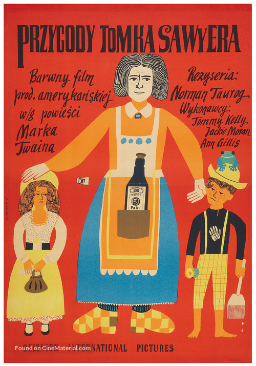 The Adventures of Tom Sawyer - Polish Movie Poster