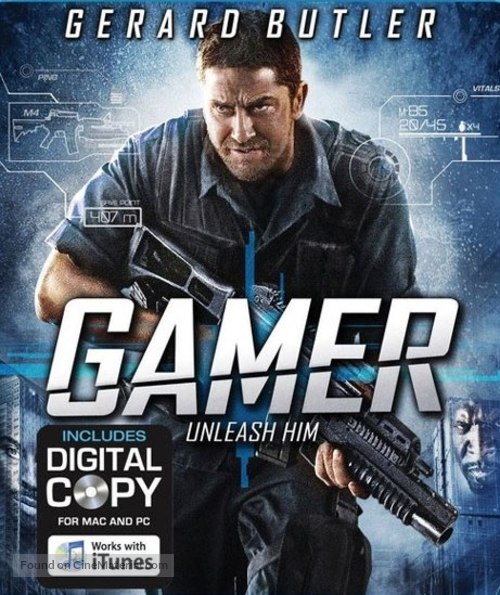 Gamer - Blu-Ray movie cover