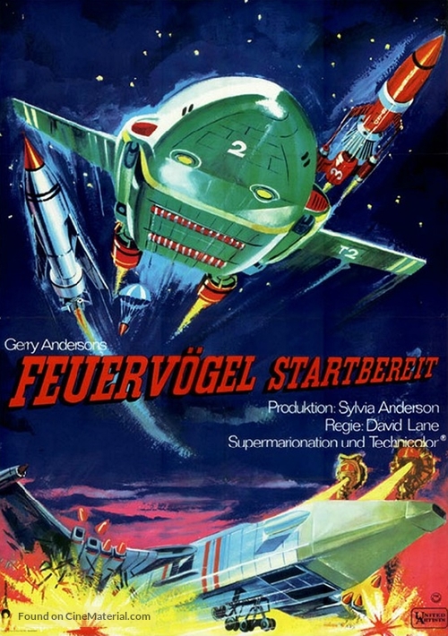 Thunderbirds Are GO - German Movie Poster