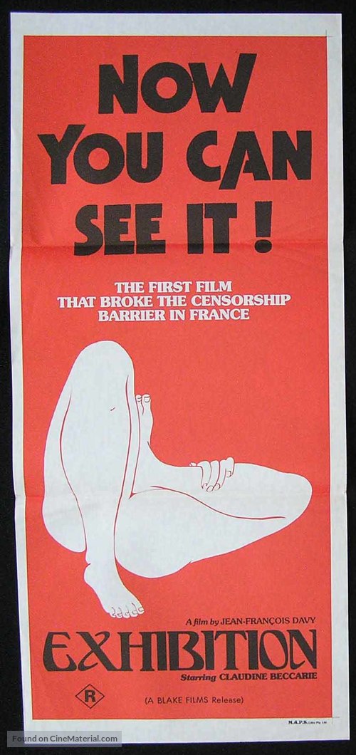 Exhibition - Australian Movie Poster
