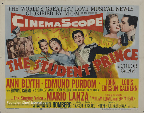 The Student Prince - Movie Poster