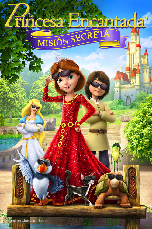 The Swan Princess: Royally Undercover - Mexican Movie Cover