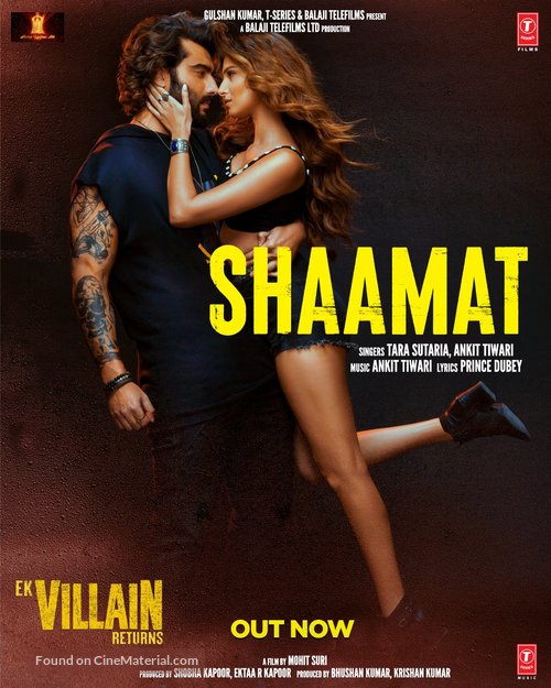 Ek Villain 2 - Indian Movie Poster