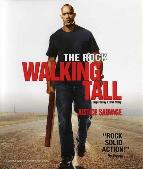 Walking Tall - Canadian Blu-Ray movie cover