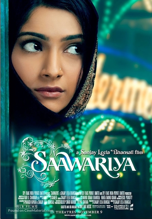 Saawariya - Theatrical movie poster