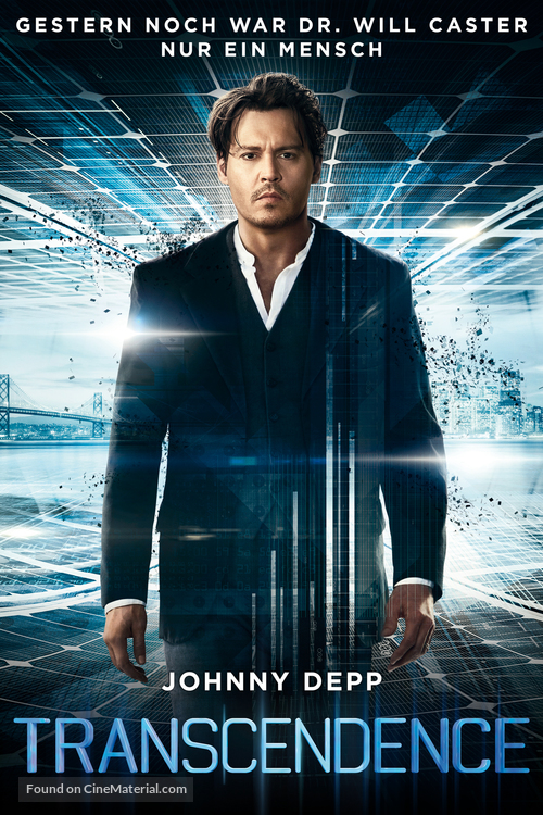 Transcendence - German Movie Cover