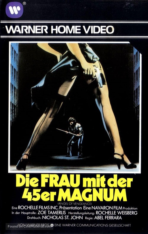 Ms. 45 - German VHS movie cover