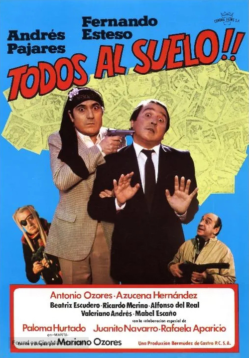 Todos al suelo - Spanish Movie Poster